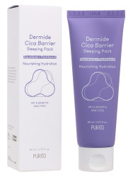  ПРТ Dermide Маска для лица ночная PURITO Dermide Cica Barrier Sleeping Pack 80ml