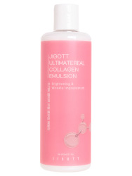  JGT Collagen Эмульсия антивозрастная с коллагеном Jigott Ultimate Real Collagen Emulsion, 300ml