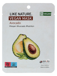  ENL MASK Vegan Маска для лица тканевая Like Nature Vegan Mask Pack # Avocado