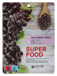  ENL SUPER FOOD Маска для лица тканевая Super Food Mask # Acai Berry