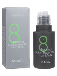  MAS 8SEC SMH Маска для ослабленных волос восстанавливающая MASIL 8 SECONDS SALON SUPER MILD HAIR MASK 50ml