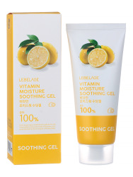  LBLG GEL Гель для тела восстнавливающий витаминный LEBELAGE VITAMIN MOISTURE PURITY 100% SOOTHING GEL 100ml