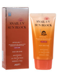  JGT SUN Крем солнцезащитный JIGOTT SNAIL UV SUN BLOCK CREAM SPF50 PA+++ 70ml