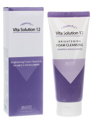  JGT FOAM Пенка для умывания Jigott Vita Solution 12 Brightening Foam Cleansing 180ml