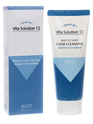  JGT FOAM Пенка для умывания Jigott Vita Solution 12 Moisture Foam Cleansing 180ml