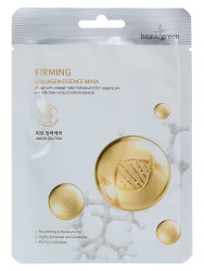  БГР Маска на тканевой основе BeauuGreen Premium Collagen Essence mask 23g