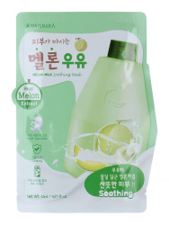  ВЛК Kwailnara Milk Маска тканевая Kwailnara Melon Milk Soothing Mask 