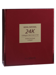  СМ Royal 24К Набор для лица уходовый антивозрастной ROYAL NATURAL 24K Collagen Skin Care 2 Set (тонер, эмульсия, крем для глаз)