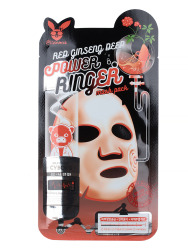  ЕЛЗ POWER RINGER Маска на тканевой основе RED GINSENG DEEP POWER RINGER MASK PACK