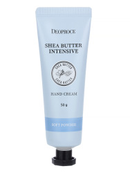  ДП HAND Крем для рук с маслом ши и запахом свежести DEOPROCE SHEA BUTTER INTENSIVE HAND CREAM SOFT POWDER 50g