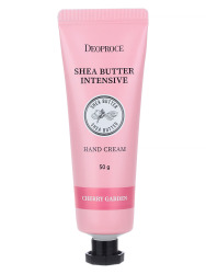  ДП HAND Крем для рук с маслом ши и вишней DEOPROCE SHEA BUTTER INTENSIVE HAND CREAM CHERRY GARDEN 50g