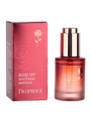  ДП AMPOULE Сыворотка для лица DEOPROCE ROSE HIP WHITENING AMPOULE 28ml