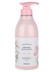  ДП BODY Лосьон для тела с ароматом розы DEOPROCE MILKY RELAXING PERFUMED BODY LOTION COTTON ROSE 500ml