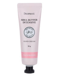  ДП HAND Крем для рук DEOPROCE SHEA BUTTER INTENSIVE HAND CREAM PEACH BLOSSOM 50g