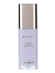  СМ Eco Soul Vegan База под макияж Eco Soul Vegan Bright Up Makeup Base 02 lavender 50ml