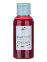  ЛД RRAW Шампунь для волос для сухих и тусклых волос ROOT RE-BOOT AWAKENING SHAMPOO (RED GINSENG & BEER YEAST) 50ML