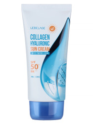  LBLG COLLAGEN HYALURONIC Крем для лица и тела солнцезащитный LEBELAGE COLLAGEN HYALURONIC SUN CREAM 70ml