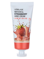  LBLG HAND Крем для рук с экстрактом клубники LEBELAGE WATERFUL STRAWBERRY HAND CREAM 100ml