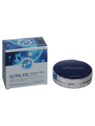  ЕНФ UC Пудра для лица с коллагеном со сменным блоком PREMIUM ULTRA X10 TWO-WAY CAKE #13 (INCLUDING REFILL)