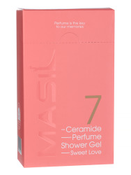  MAS 7 CERAMIDE Гель для душа парфюмированный с керамидами в стиках MASIL 7 CERAMIDE PERFUME SHOWER GEL STICK POUCH 8ml*20 (SWEET LOVE)