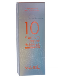  MAS 10R Маска для волос восстанавливающая MASIL 10 PREMIUM REPAIR HAIR MASK 12ml*10