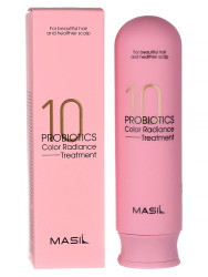  MAS 10PRO Маска для волос для окрашенных волос с пробиотиками MASIL 10 PROBIOTICS COLOR RADIANCE TREATMENT 300ml