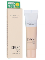  СМ Cover D Тональная основа для лица Drop Be Colors Cover Pick Foundation 01 Clear Beige