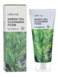  LBLG FOAM Пенка для умывания с экстрактом зеленого чая LEBELAGE GREEN TEA CLEANSING FOAM