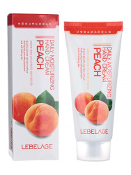  LBLG HAND Крем для рук увлажняющий с персиком LEBELAGE DAILY MOISTURIZING PEACH HAND CREAM