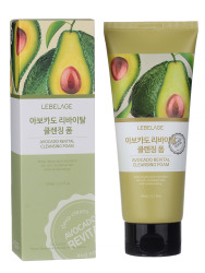  LBLG FOAM Пенка для умывания восстанавливающая с авокадо LEBELAGE AVOCADO REVITAL CLEANSING FOAM