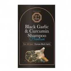  ДГМ Black Garlic and Curcumin Шампунь пробник DAENG GI MEO RI Black Garlic and Curcumin Shampoo 7ml