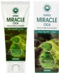  GNS MIRACLE Пенка для лица с центеллой азиатской GIINSU MIRACLE CICA MILD FOAM CLEASING