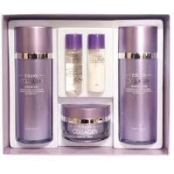 CELL COLLAGEN Набор для лица уходовый с коллагеном CELLIO COLLAGEN MOISTURE 3 SET