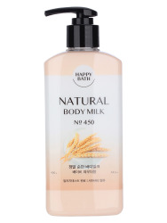  HPBH LOTION Лосьон для тела увлажняющий с рисовыми отрубями [HAPPYBATH] REALLY SMOOTH BODY LOTION 400ML [400ml](baby powder)