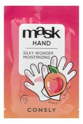  CNS Маска-парафин для рук с экстрактом персика в виде перчаток Consly Silky Wonder,15г.