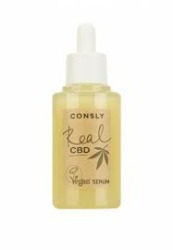  CNS Real CBD Сыворотка балансирующая для проблемной кожи с канабидиолом и растительным скваланом,Consly Vegan "Real CBD",50мл