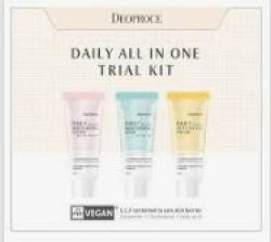  ДП ALL IN ONE Набор для лица уходовый DEOPROCE DAILY ALL IN ONE TRIAL KIT (крем, пенка, лосьон: 20ml * 3ea)