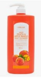  LBLG BODY Лосьон LEBELAGE FRUIT PEACH & APPLE MANGO BODY LOTION,1000мл