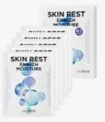  СМ Skin Rest VEGAN Набор масок на тканевой основе Skin Rest Enrich Moisture Mask Sheet (4+1ea)