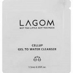  LGM CELLUP Пенка для лица очищающая с мочевиной (SACHET) LAGOM CELLUP GEL TO WATER CLEANSER 1.5mL