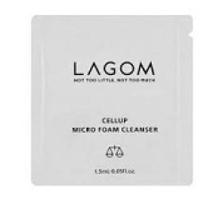  LGM CELLUP Пенка для лица очищающая деликатная LAGOM CELLUP MICRO FOAM CLEANSER 1.5mL