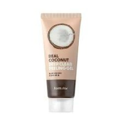  ФМС REAL Гель эксфолиатор для лица с экстрактом кокоса FarmStay Real Coconut Deep Clear Peeling Gel 100мл
