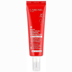  CRN Cream Крем для лица осветляющий с альфа-арбутином CARENEL Derma Alpha Arbutine Glutathione Whitening Cream