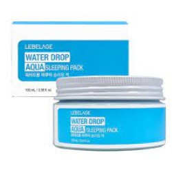  LBLG MASK Маска для лица ночная увлажняющая LEBELAGE WATER DROP AQUA SLEEPING PACK,100мл