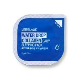  LBLG MASK Маска для лица ночная с коллагеном (пробник) LEBELAGE WATER DROP COLLAGEN BABY SLEEPING PACK 8g