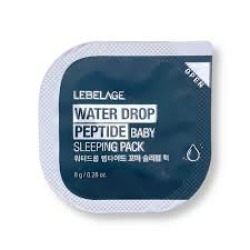  LBLG MASK Маска для лица ночная с пептидами (пробник) LEBELAGE WATER DROP PEPTIDE BABY SLEEPING PACK 8g