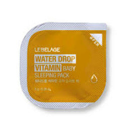  LBLG MASK Маска для лица ночная витаминная (пробник) LEBELAGE WATER DROP VITAMIN BABY SLEEPING PACK 8g