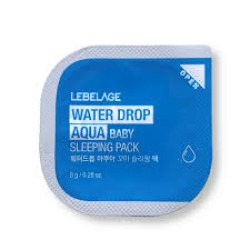  LBLG MASK Маска для лица ночная увлажняющая (пробник) LEBELAGE WATER DROP AQUA BABY SLEEPING PACK 8g