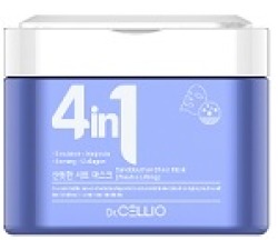  ДРСЛ Набор тканевых масок DR. CELLIO 4IN1 DAILY MASKSHEET (SANDDEUTHAN)-COLLAGEN (30шт)