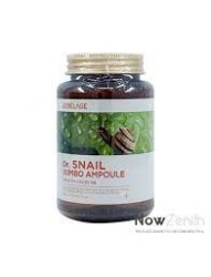  LBLG AMPOULE Сыворотка для лица с муцином улитки укрепляющая LEBELAGE Dr. SNAIL JUMBO AMPOULE